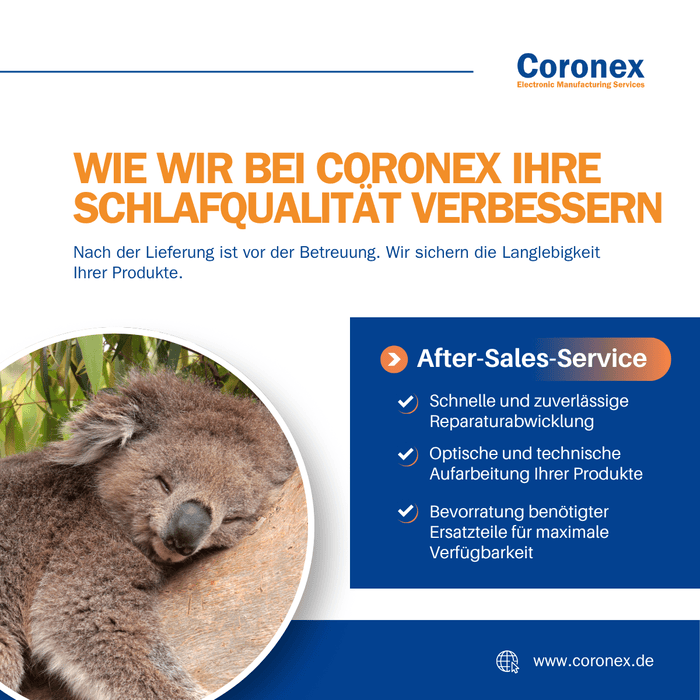 Coronex: After-Sales-Service